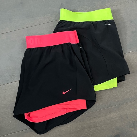 Nike Dri-Fit 5” Running Shorts with Built in compression shorts - Picture 1 of 9